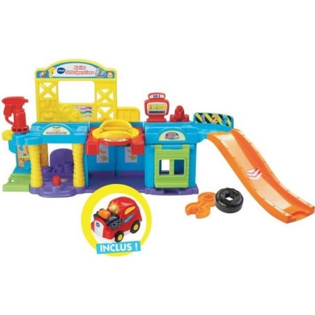 Atelier SOS Réparations - VTECH - Tut Tut Bolides - Ascenseur hydraulique - 5...