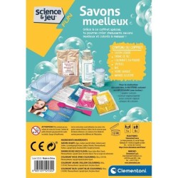 Clementoni - Jeu de science - Création de savons moelleux pour