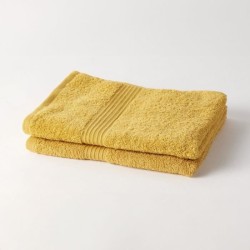 TODAY Essential - Lot de 2 Serviettes de Toilette - 50 x 90 cm - 100 % Coton ...