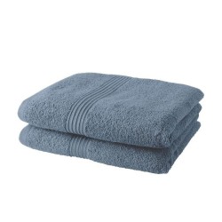 TODAY Essential - Lot de 2 Serviettes de Toilette - 50 x 90 cm - 100 % Coton ...