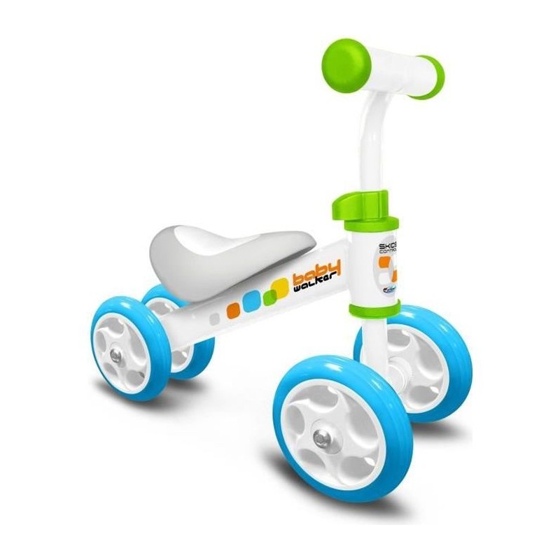 Draisienne Baby Walker Skids Control - Cadre acier ergonomique - 4 roues PVC ...