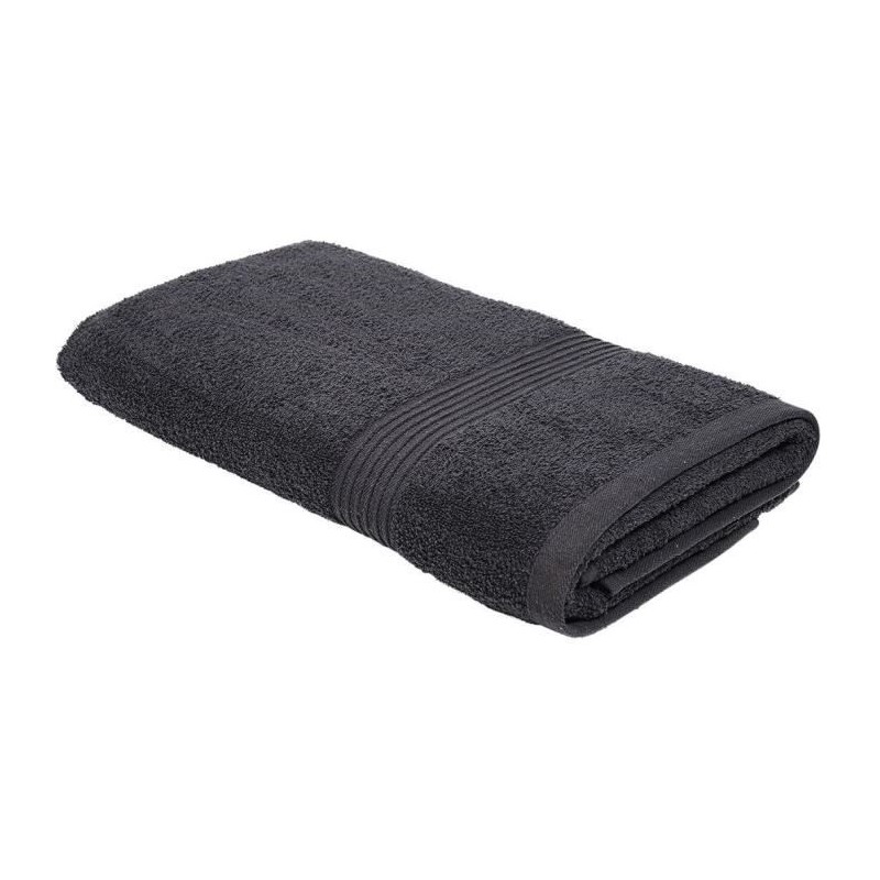 TODAY Essential - Drap de bain 70 x 130 cm - 100% Coton - Fusain