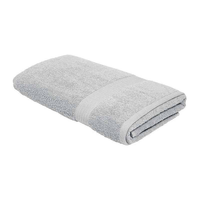 TODAY Essential - Drap de bain 70 x 130 cm - 100% Coton - Acier