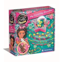 Clementoni Crazy Chic  - Coffret création de bracelets de l'amitié -