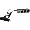 Triple prise allume cigare 12V/24V - HTC EQUIPEMENTS - avec 2 USB-A 3.1A - Pu...