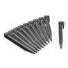 Piquets pour bordures de jardin - NATURE - Ancres en polypropylene gris - Lot...