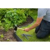 Piquets pour bordures de jardin - NATURE - Ancres en polypropylene gris - Lot...