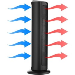 Radiateur tour en céramique - SENCOR - SFH 8990BK - Jusqu'a 2000 W - 3 modes ...