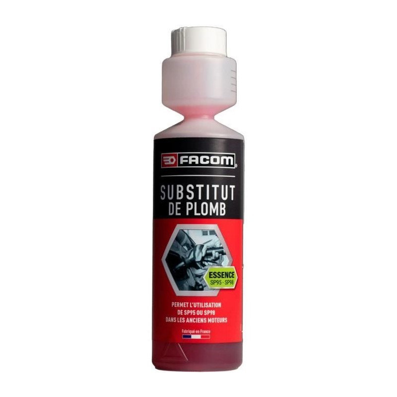 Substitut de plomb 250ml - FACOM - utilisation de SP95 ou SP98 dans les ancie...