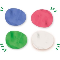 Pâte a modeler - SES CREATIVE - Feel good - Relax (4x90gr) - Végane -