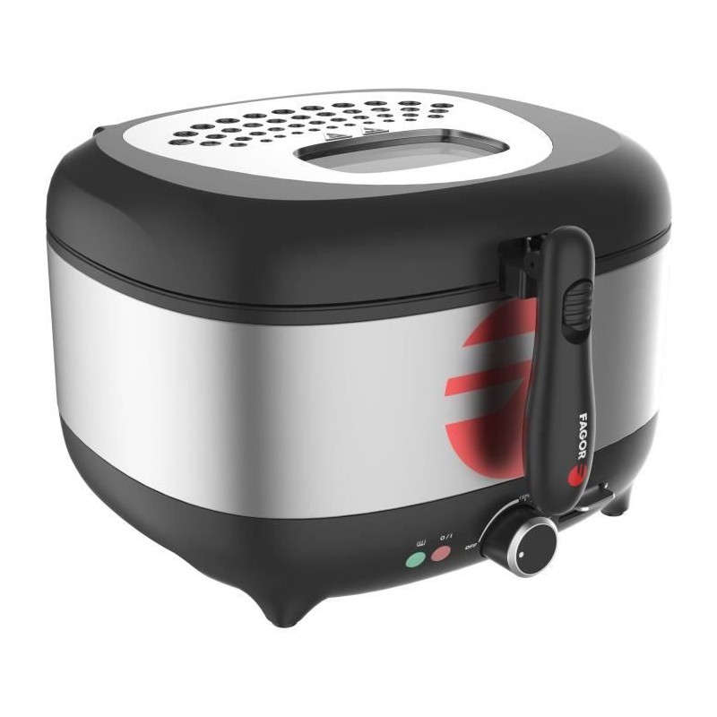 Friteuse électrique FAGOR - FG2310 - Capacité 3,5L - Jusqu'a 190°C - Filtre a...