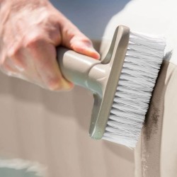 Kit d'entretien pour Spa - Intex - 28004 - Avec brosse incurvée et filet en m...