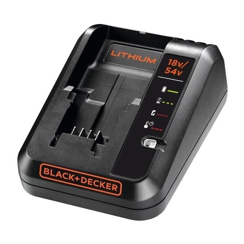 Chargeur de batterie 18V - BLACK+DECKER - BDC2A-QW