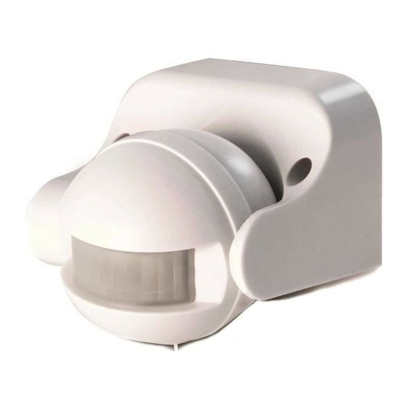 Détecteur de mouvement extérieur - SCS SENTINEL - LightSensor blanc - Portée ...