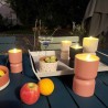 Lampe de table d'extérieur - BRILLIANT - LOVERE - Forme bougie - Plastique - ...