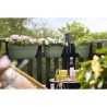 ELHO Pot de fleurs balcon Vibia Campana Easy Hanger Small - 24,1 x 20,5 x H26...