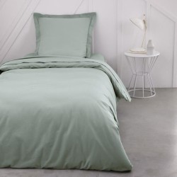 Drap housse TODAY Essential - 90 x 190 cm - 1 personne - 100% Coton uni - Cel...