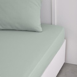 Drap housse TODAY Essential - 90 x 190 cm - 1 personne - 100% Coton uni - Cel...