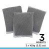 FLUVAL Lot de 3 charbons 100 g - Pour aquarium