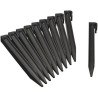 Ancres pour bordure de jardin en polyéthylene recyclé - NATURE - H26,7 x 1,9 ...