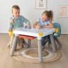 Smoby - Table créative enfant - feutre effaçabl, 2 grandes feuilles de colori...
