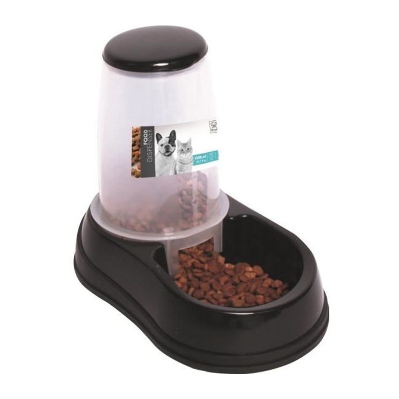 MPETS Distributeur de croquettes FOOD DISPENSER - Pour chat et chien - 1500ml...