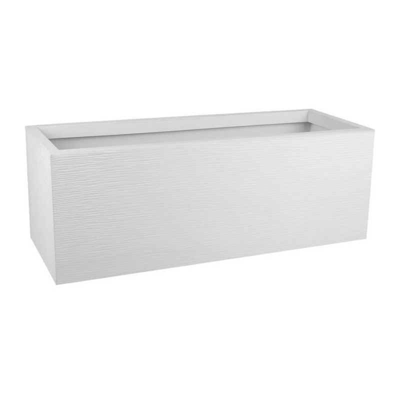 EDA PLASTIQUE Jardiniere Graphit Up - 57 L - Dimensions 79,5 x 29,5 x 29,5 cm...