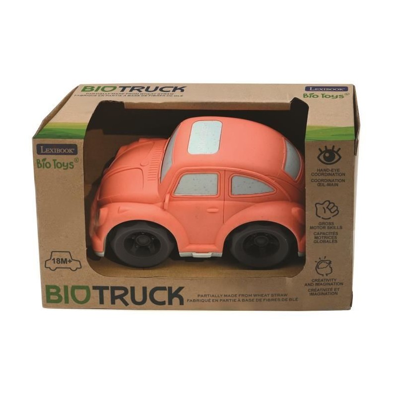 Petite voiture - LEXIBOOK - Voiture de ville orange - Bébé - Extérieur - Mixte