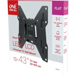 ONE FOR ALL WM2211 Support mural pour TV de 33 a 109cm (13-43) - Poids max. :...