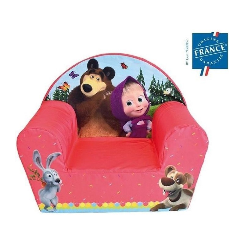 MASHA ET MICHKA Fauteuil club enfant