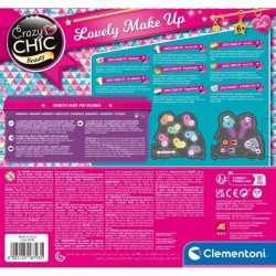 Clementoni - Coffret Maquillage Arc-en-ciel - 2 palettes fards a