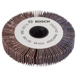 Rouleau a lamelles Bosch - PRR / TEXORO - 10mm Grain 120 - Ponçage bois, méta...