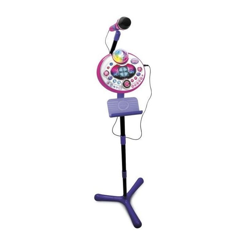 VTECH - Kidi Superstar Lightshow Rose - Micro Karaoké Enfant