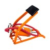 Pompe a pied 3 bars Maxi - PRECISION STEEL - Pour pneus auto, moto, vélo - va...