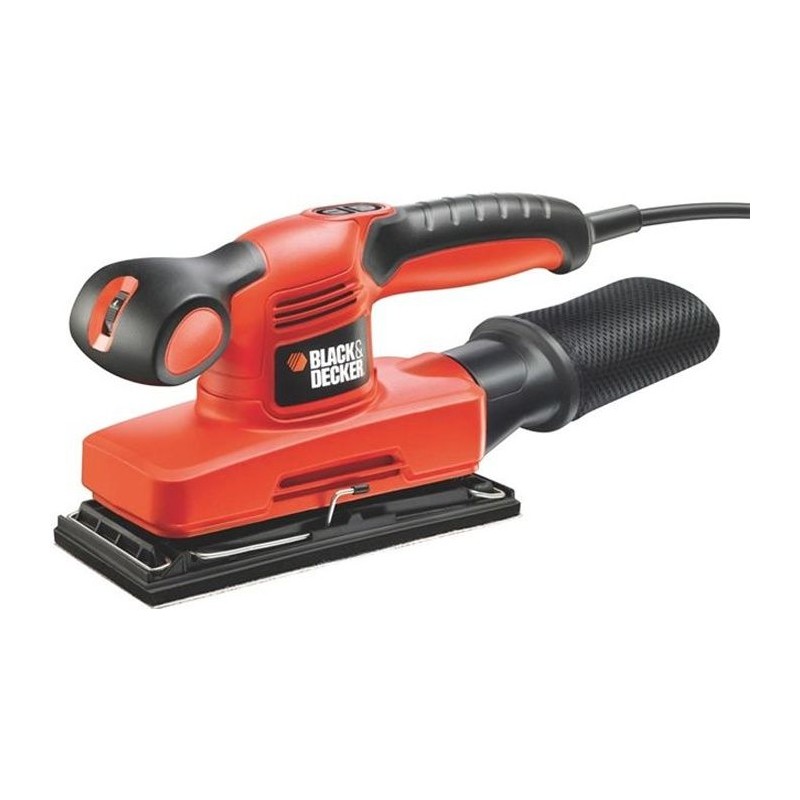 Ponceuse vibrante filaire - BLACK+DECKER - KA320EKA-QS - 240W - 5 abrasifs + ...