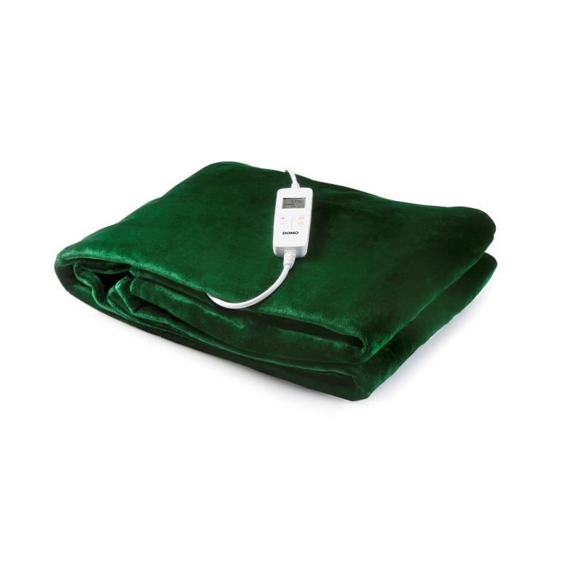 Couverture chauffante DOMO - 10 positions de chaleur - Soulage et stimule - M...