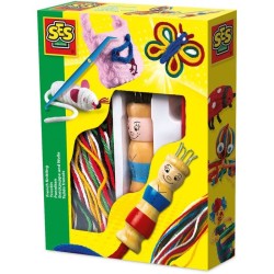 SES Creative - Tricotin - Kit Tricotin Enfant - Activité Manuelle