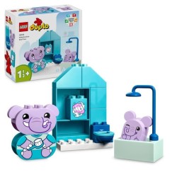 LEGO 10413 DUPLO My First Mes Rituels Quotidiens - Le Bain, Jouet Éducatif po...