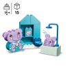 LEGO 10413 DUPLO My First Mes Rituels Quotidiens - Le Bain, Jouet Éducatif po...