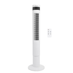 Ventilateur colonne OCEANIC - 50W - Hauteur 110 cm - Oscillation automatique ...