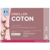 BLANREVE Oreiller en coton - 60 x 60 cm - Blanc