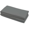 Drap plat - HOME LINGE PASSION - Microfibre 82 g - 240 x 300 cm - Anthracite