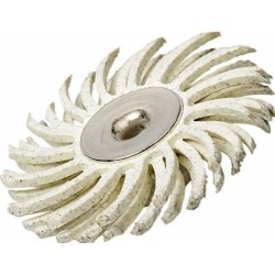 Brosse abrasive de précision DREMEL S472 - Diametre 25mm - Grain 120 - Pour P...