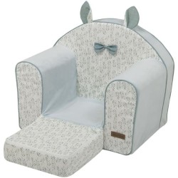 Fauteuil transformable esprit nature - DOMIVA - Filou - Vert - Effet crochet ...