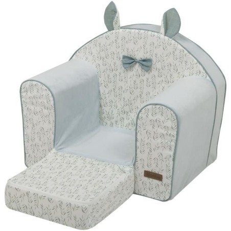 Fauteuil transformable esprit nature - DOMIVA - Filou - Vert - Effet crochet ...