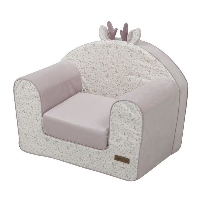 Fauteuil club Lilas - DOMIVA - 43x55.5cm HT 50cm - Pour bébé fille a partir d...