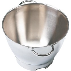Bol inox avec poignées -...