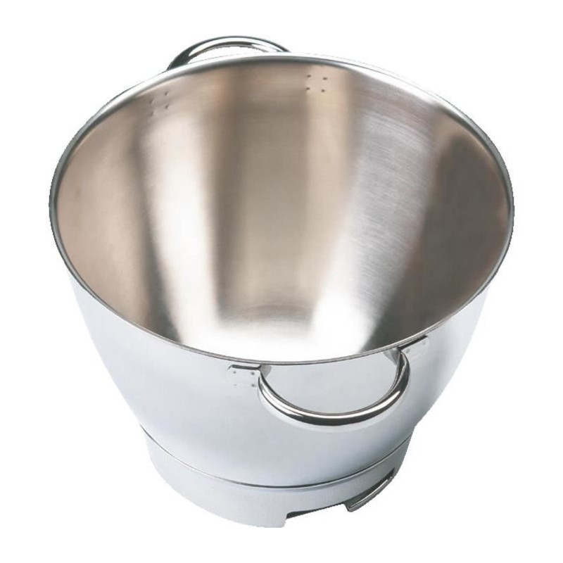 Bol inox avec poignées - KENWOOD - Chef Premier KMC570 - Capacité 4.6L - Gris
