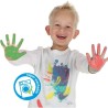 Peinture au doigt 6 couleurs x 45ml - SES CREATIVE - Intensité des