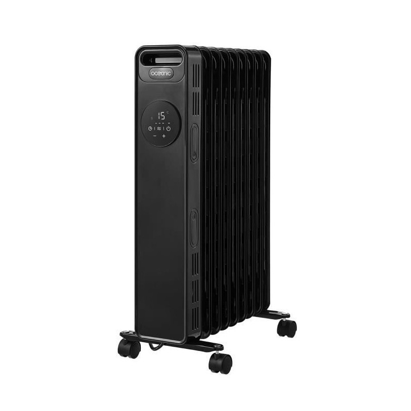 Radiateur électrique bain d'huile 2000W OCEANIC - 3 puissances - Thermostat é...